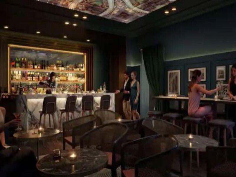 Hilton Melbourne Little Queen Street Extérieur photo The bar at the 2012 opening