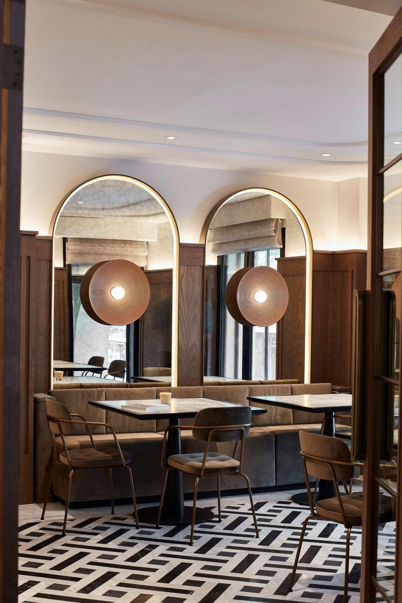Hilton Melbourne Little Queen Street Extérieur photo The interior of the restaurant