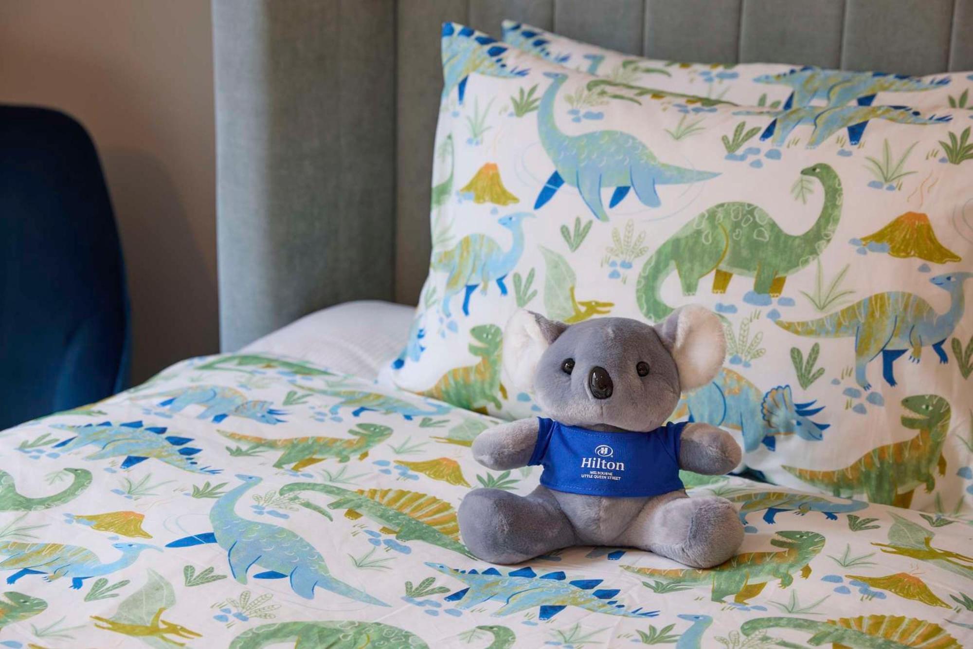 Hilton Melbourne Little Queen Street Extérieur photo A plush toy of the character